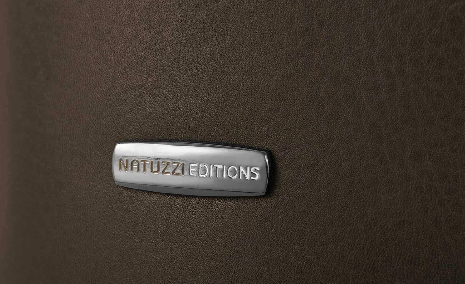 Natuzzi Editions Ledersofa Portento | Braun Grundfunktion 2 5 Natuzzi Editions Ledersofa Portento | Braun Grundfunktion 2 – Bild 3