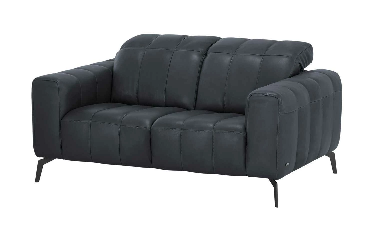 Natuzzi Editions Ledersofa Portento | Blue Night (Dunkelblau) Grundfunktion 2 4 Natuzzi Editions Ledersofa Portento | Blue Night (Dunkelblau) Grundfunktion 2 – Bild 2