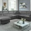 meinSofa Wohnlandschaft mit Boxspringpolsterung Donald | Stahl (Dunkelgrau) rechts ohne -Sofas Verkaufsladen 27401043 4 202010200241