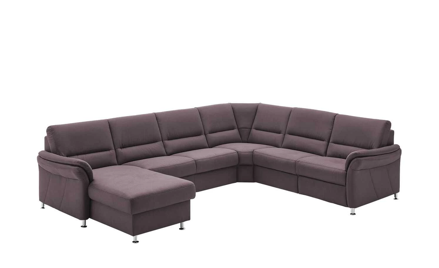 meinSofa Wohnlandschaft mit Boxspringpolsterung Donald | Aubergine (Lila) rechts ohne 6 meinSofa Wohnlandschaft mit Boxspringpolsterung Donald | Aubergine (Lila) rechts ohne – Bild 4