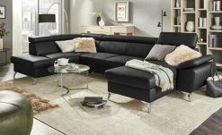 uno Wohnlandschaft Apollo | Schwarz links Grundfunktion