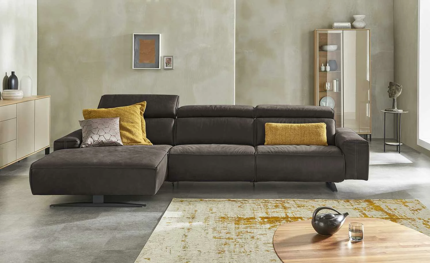 KOINOR Ecksofa Eddie | Schoko (Braun) links 3 KOINOR Ecksofa Eddie | Schoko (Braun) links