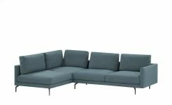 hülsta Sofa Ecksofa HS 414 | Ozeanblau (Blau/Dunkelgrau) links -Sofas Verkaufsladen 27402059 1 202012232232