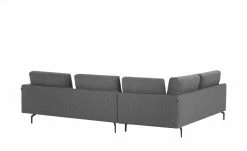 hülsta Sofa Ecksofa HS 414 | Schiefergrau (Grau/Schwarz) links -Sofas Verkaufsladen 27402070 3 202012232232