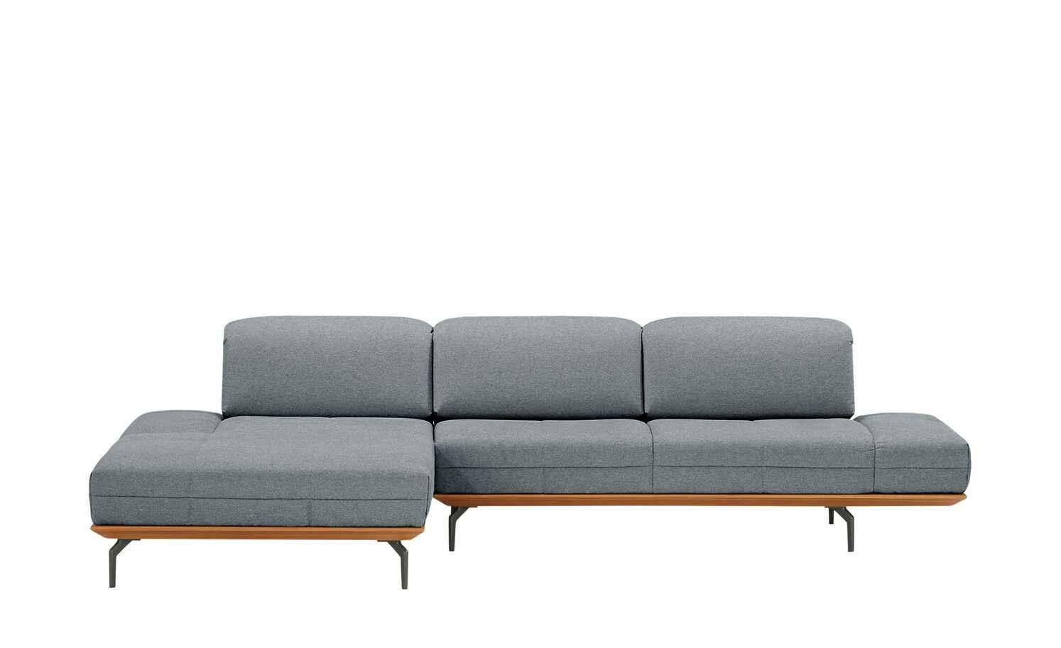 hülsta Sofa Ecksofa HS 420 | Blaugrau links 4 hülsta Sofa Ecksofa HS 420 | Blaugrau links – Bild 2