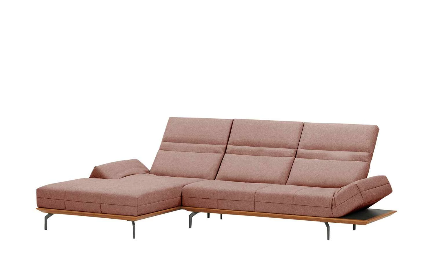 hülsta Sofa Ecksofa HS 420 | Korallenrot links 11 hülsta Sofa Ecksofa HS 420 | Korallenrot links – Bild 9