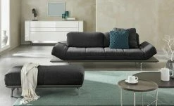 hülsta Sofa Sofabank HS 420 | Schwarzgrau
