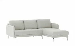 hülsta Sofa Ecksofa HS 450 | Seidengrau (Creme / Beige) rechts -Sofas Verkaufsladen 27402242 7 202102222237
