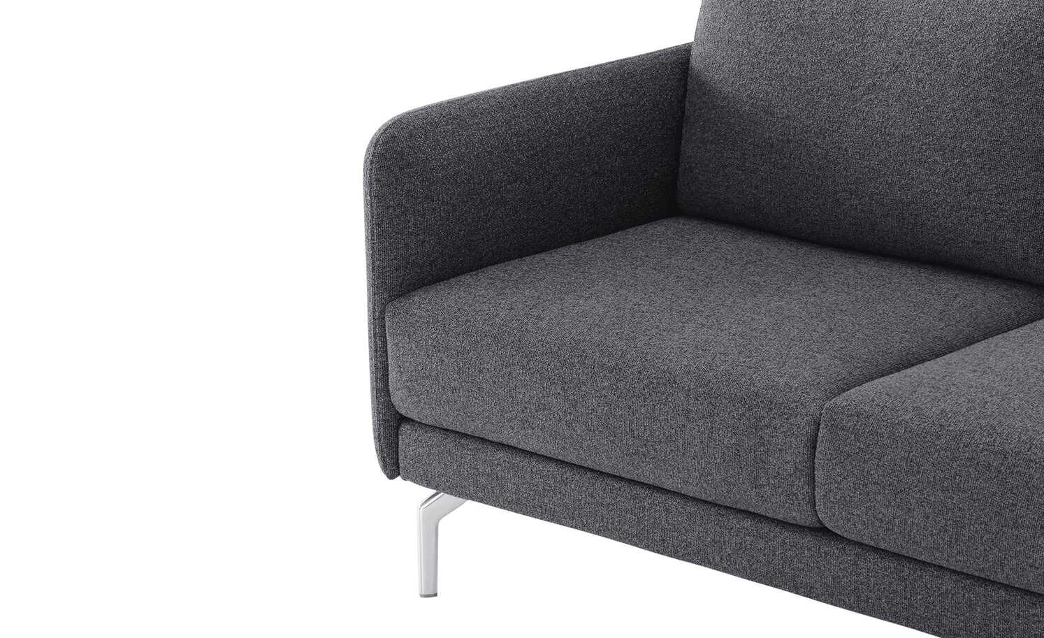 hülsta Sofa Ecksofa HS 450 | Anthrazit / Schwarzgrau rechts 6 hülsta Sofa Ecksofa HS 450 | Anthrazit / Schwarzgrau rechts – Bild 4