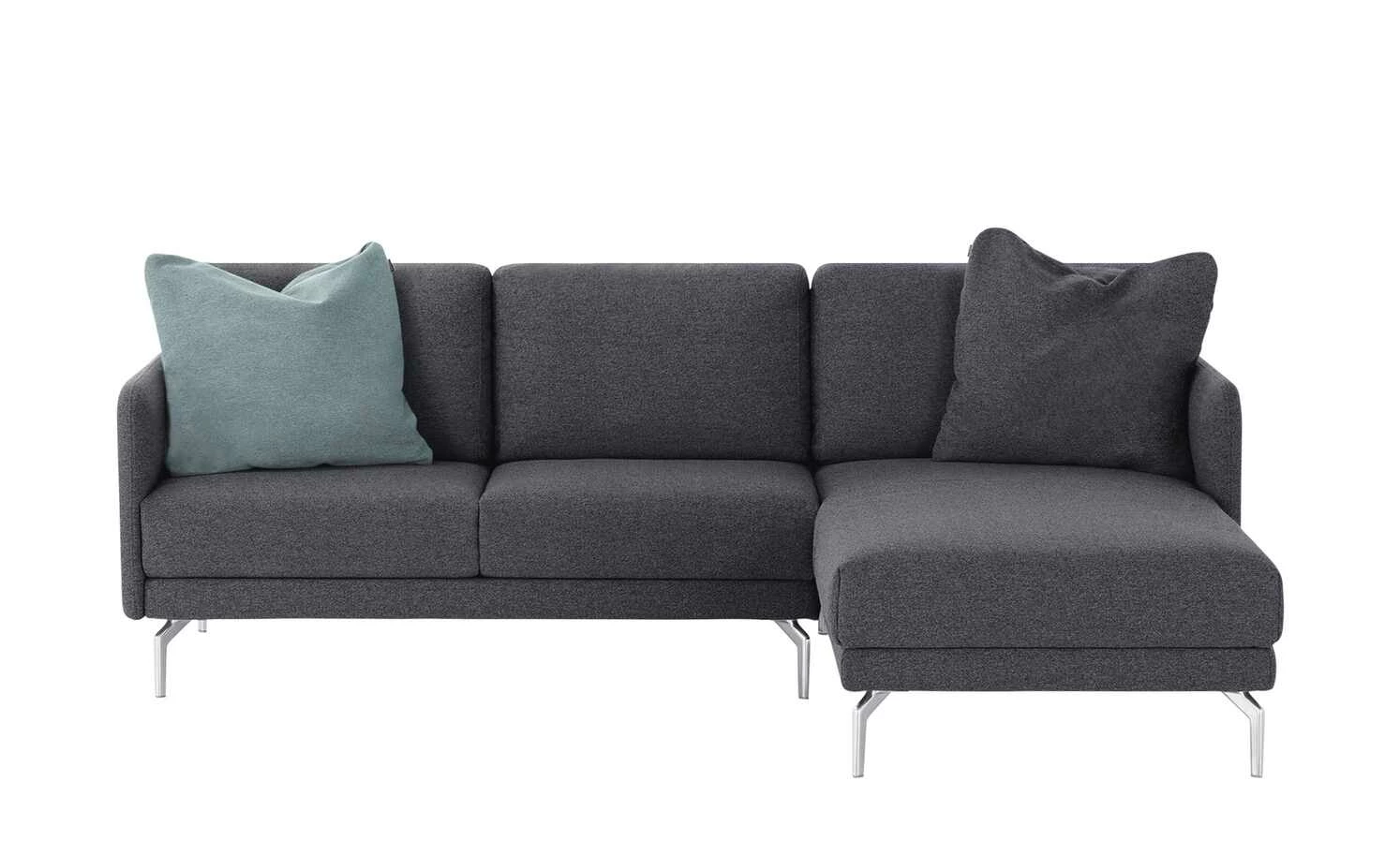 hülsta Sofa Ecksofa HS 450 | Anthrazit / Schwarzgrau rechts 10 hülsta Sofa Ecksofa HS 450 | Anthrazit / Schwarzgrau rechts – Bild 8