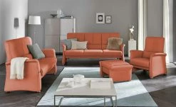 himolla Ledersofa 6001 | Orange