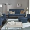 himolla Ledersofa 6001 | Lagune (Dunkelblau) -Sofas Verkaufsladen 27402354 10 202101212237