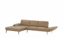 Max Schelling Ecksofa aus Leder Signum | Macchiato (Beige) links Erweiterte Funktion -Sofas Verkaufsladen 27402851 5 202105042233