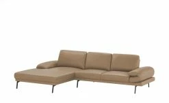 Max Schelling Ecksofa aus Leder Signum | Macchiato (Beige) links Erweiterte Funktion -Sofas Verkaufsladen 27402851 8 202105042233