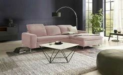 Max Schelling Ecksofa Habitus | Rosa rechts Grundfunktion