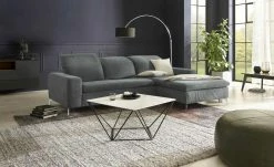 Max Schelling Ecksofa Habitus | Steel (Grau) rechts Grundfunktion