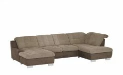 Lounge Collection Wohnlandschaft Davinci | Mandel (Hellbraun) / Braun rechts Grundfunktion -Sofas Verkaufsladen 27403366 2 202104011243