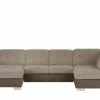 Lounge Collection Wohnlandschaft Davinci | Mandel (Hellbraun) / Braun rechts Grundfunktion -Sofas Verkaufsladen 27403366 3 202104011243