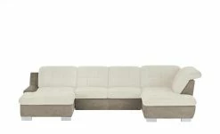Lounge Collection Wohnlandschaft Davinci | Natur (Creme) / Beige rechts Grundfunktion