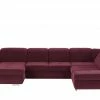 Lounge Collection Wohnlandschaft Mikrofaser Affair | Beere (Bordeaux) rechts Grundfunktion -Sofas Verkaufsladen 27403404 9 202104222233