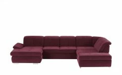 Lounge Collection Wohnlandschaft Mikrofaser Affair | Beere (Bordeaux) rechts Grundfunktion