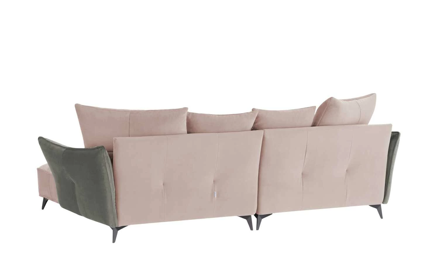 Ecksofa Crease | Rose / Grau rechts 7 Ecksofa Crease | Rose / Grau rechts – Bild 5