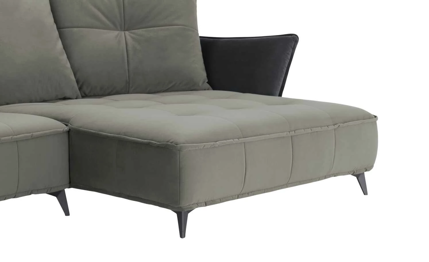 Ecksofa Crease | Grau / Anthrazit rechts 9 Ecksofa Crease | Grau / Anthrazit rechts – Bild 7