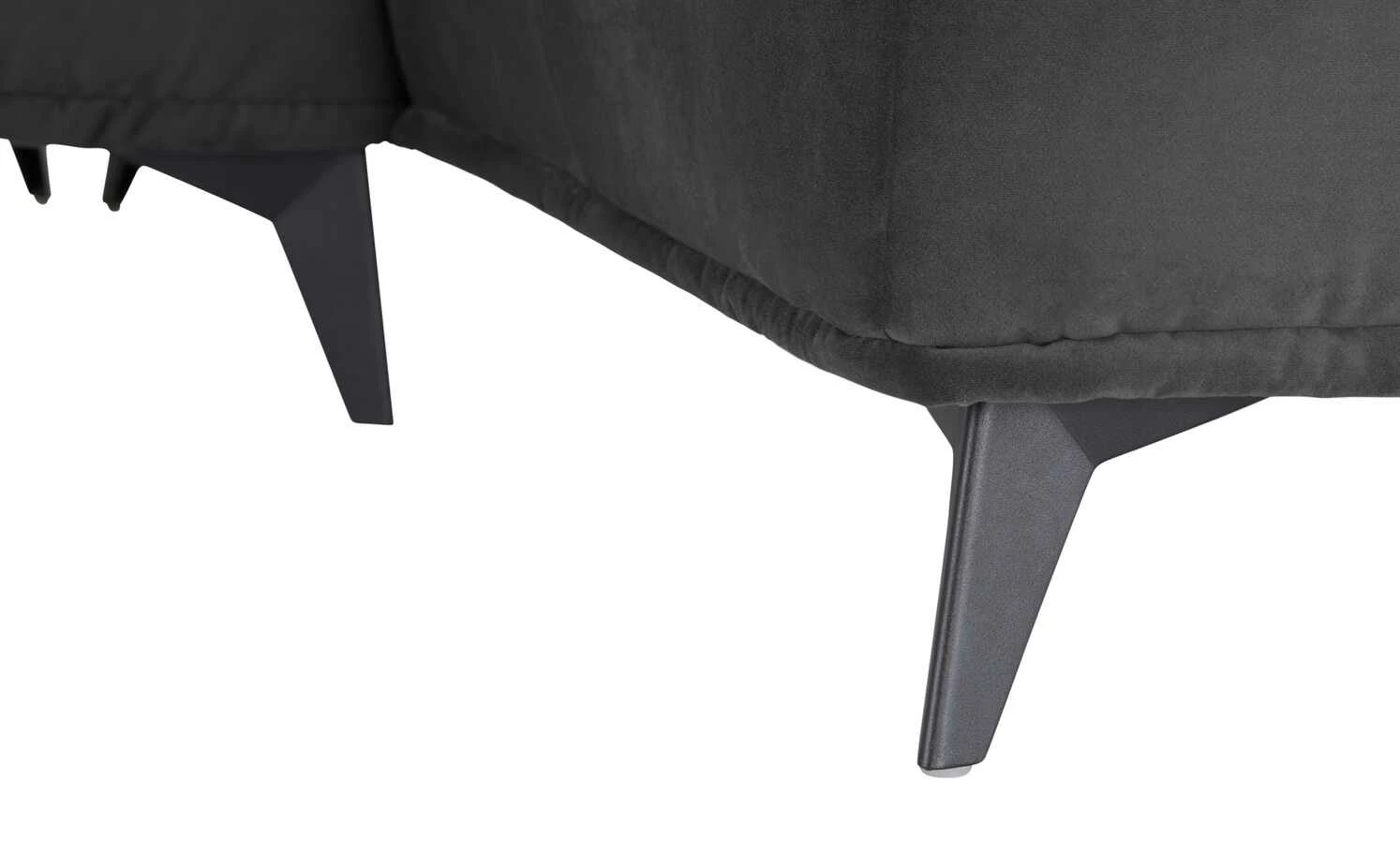 Ecksofa Crease | Anthrazit / Grau rechts 4 Ecksofa Crease | Anthrazit / Grau rechts – Bild 2