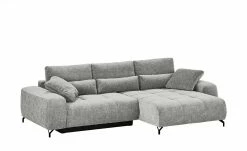 bobb Ecksofa mit Boxspringpolsterung Filis de Luxe | AquaClean-Webstoff (Pascha) Melange (Grau) rechts Schwarz -Sofas Verkaufsladen 27405076 21 202111022239