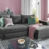 bobb Ecksofa Melody | Graphitgrau Mikrofaser rechts -Sofas Verkaufsladen 27405078 1 202111241244