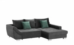 bobb Ecksofa Melody | Graphitgrau Mikrofaser rechts -Sofas Verkaufsladen 27405078 11 202111241244