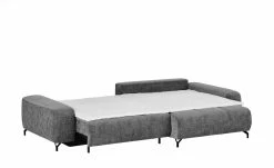 bobb Ecksofa mit Boxspringpolsterung Filis de Luxe | AquaClean-Webstoff (Pascha) Stone (Steingrau) rechts Schwarz -Sofas Verkaufsladen 27405176 6 202103082233