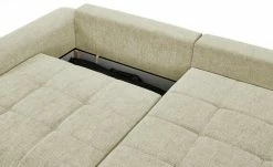 bobb Ecksofa mit Boxspringpolsterung Filis de Luxe | AquaClean-Webstoff (Pascha) Natur (Beige) rechts Schwarz -Sofas Verkaufsladen 27405177 8 202103082233