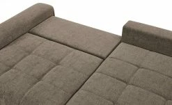 bobb Ecksofa mit Boxspringpolsterung Filis de Luxe | AquaClean-Webstoff (Pascha) Toffee (Braun) rechts Schwarz -Sofas Verkaufsladen 27405179 9 202103082233