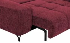bobb Ecksofa mit Boxspringpolsterung Filis de Luxe | AquaClean-Webstoff (Pascha) Rot rechts Schwarz -Sofas Verkaufsladen 27405181 6 202103082233