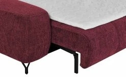bobb Ecksofa mit Boxspringpolsterung Filis de Luxe | AquaClean-Webstoff (Pascha) Rot rechts Schwarz -Sofas Verkaufsladen 27405181 7 202103082233
