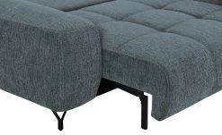 bobb Ecksofa mit Boxspringpolsterung Filis de Luxe | AquaClean-Webstoff (Pascha) Graublau rechts Schwarz -Sofas Verkaufsladen 27405183 5 202103082233
