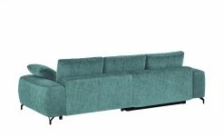 bobb Ecksofa mit Boxspringpolsterung Filis de Luxe | AquaClean-Webstoff (Pascha) Petrol rechts Schwarz -Sofas Verkaufsladen 27405185 4 202103082233