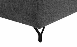 bobb Ecksofa mit Boxspringpolsterung Filis de Luxe | AquaClean-Webstoff (Pascha) Anthrazit rechts Schwarz -Sofas Verkaufsladen 27405188 7 202103082233