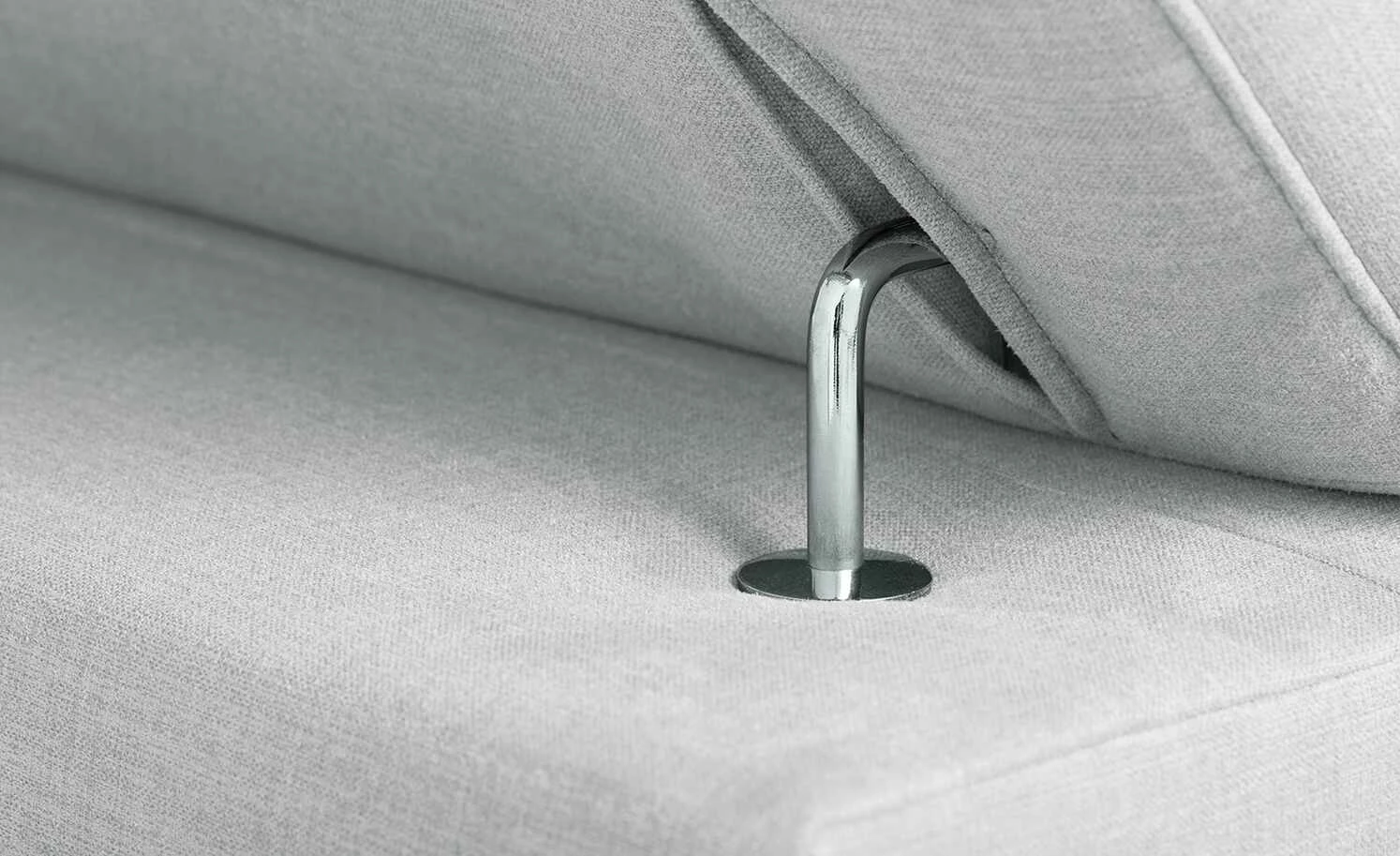 uno Ecksofa Los Angeles | Light Grey (Hellgrau) rechts Grundfunktion 4 uno Ecksofa Los Angeles | Light Grey (Hellgrau) rechts Grundfunktion – Bild 2