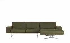 KOINOR Ecksofa Hiero | Verde (Dunkelgrün) rechts