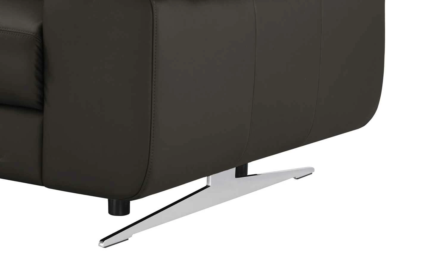 Gray & Jones Ledersofa Black Coast Two | Brown (Dunkelbraun) 5 Gray & Jones Ledersofa Black Coast Two | Brown (Dunkelbraun) – Bild 3