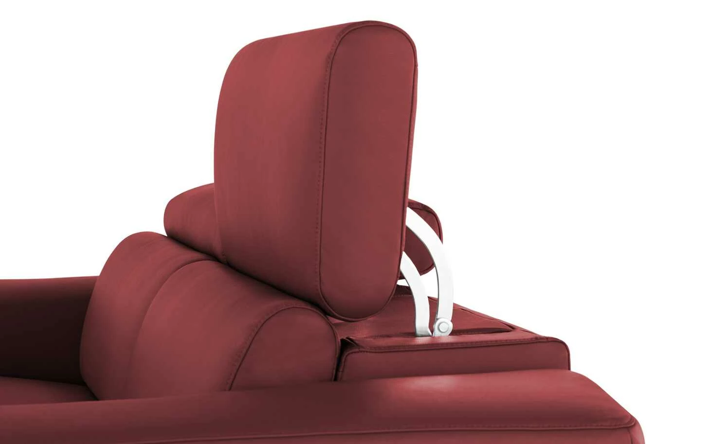 Gray & Jones Ledersofa Black Coast Two | Rot 11 Gray & Jones Ledersofa Black Coast Two | Rot – Bild 9