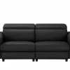 Gray & Jones Ledersofa Black Coast Two | Schwarz Grundfunktion -Sofas Verkaufsladen 27405703 6 202102042232