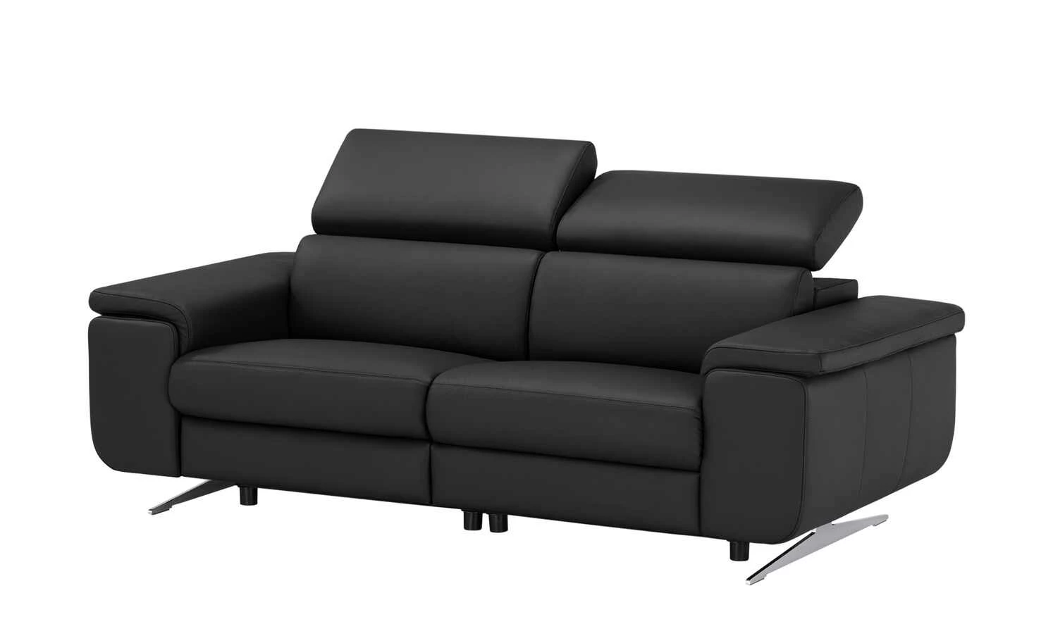 Gray & Jones Ledersofa Black Coast Two | Schwarz Grundfunktion 11 Gray & Jones Ledersofa Black Coast Two | Schwarz Grundfunktion – Bild 9