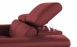 Gray & Jones Ledersofa Black Coast Two | Rot Grundfunktion -Sofas Verkaufsladen 27405704 10 202102042232