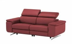 Gray & Jones Ledersofa Black Coast Two | Rot Grundfunktion -Sofas Verkaufsladen 27405704 3 202102042232