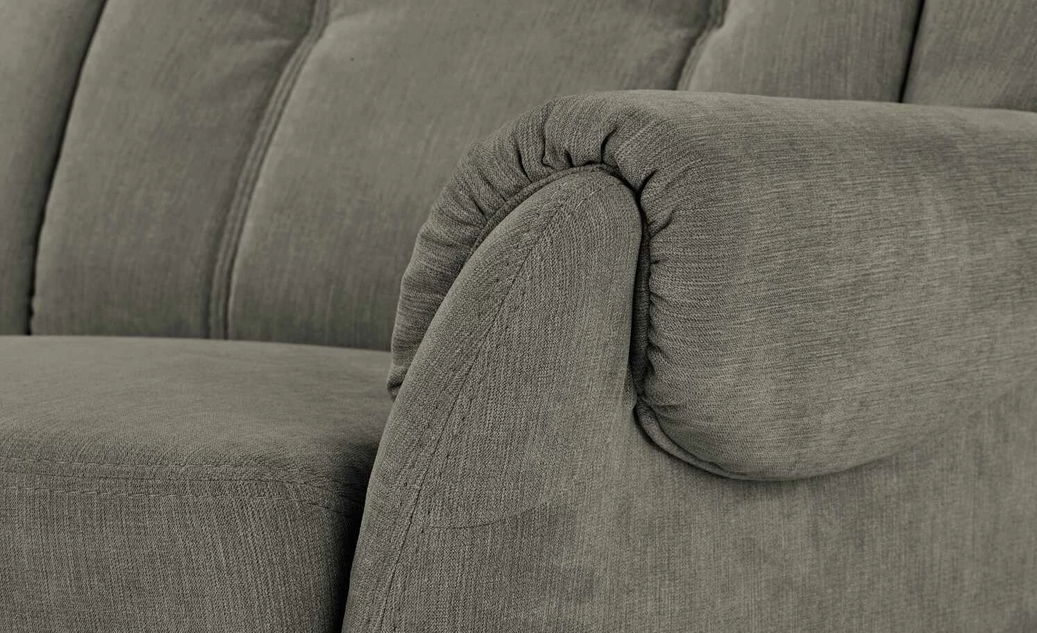 Polstermöbel Oelsa Einzelsofa Andorra | Stone (Grau) 5 Polstermöbel Oelsa Einzelsofa Andorra | Stone (Grau) – Bild 3