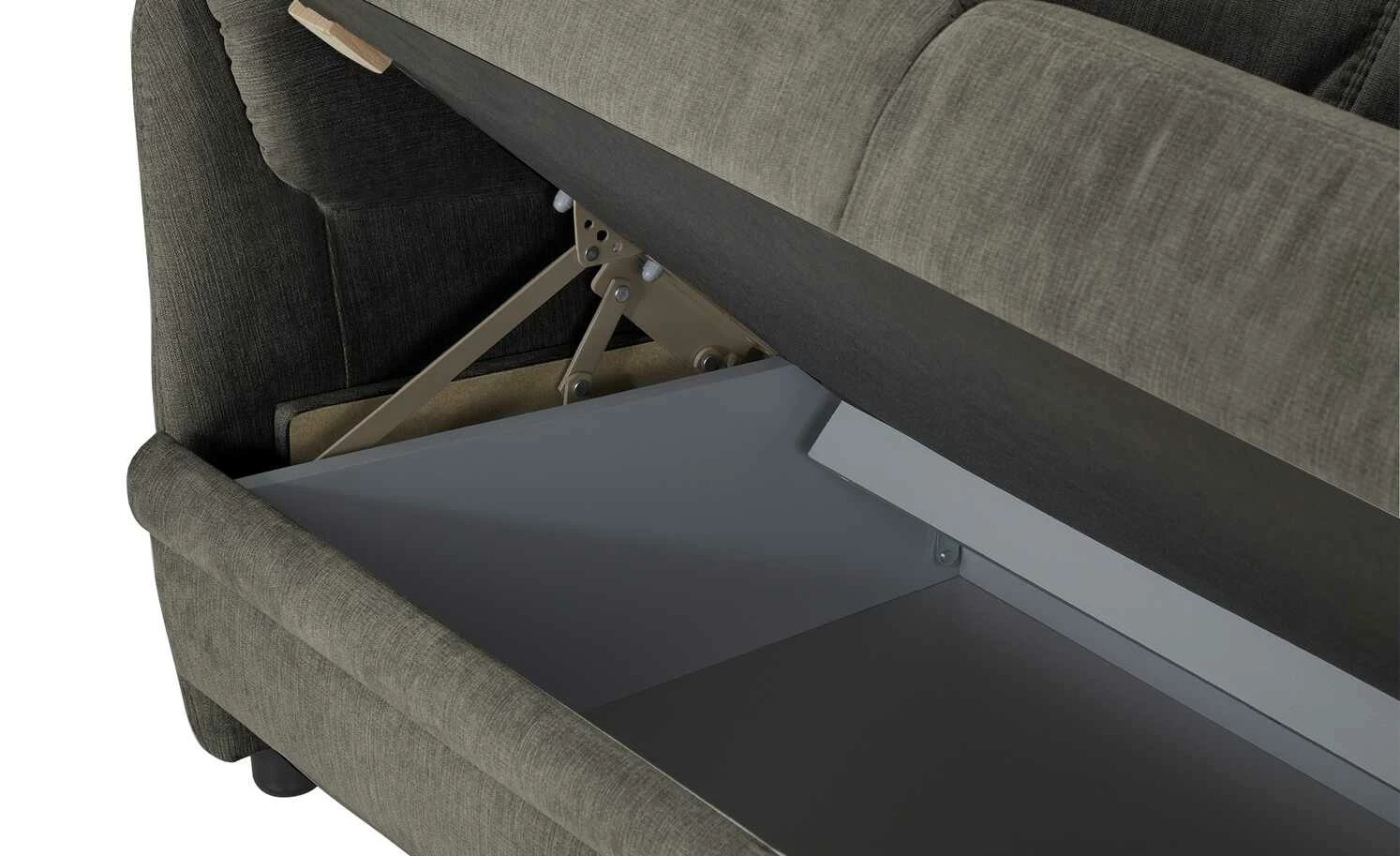 Polstermöbel Oelsa Einzelsofa Andorra | Stone (Grau) 6 Polstermöbel Oelsa Einzelsofa Andorra | Stone (Grau) – Bild 4