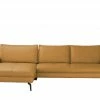 Wohnwert Ecksofa Leder Kalea | Kurkuma (Gelb-Braun) links Erweiterte Funktion -Sofas Verkaufsladen 27406183 1 202108121318